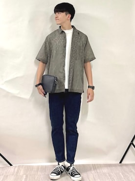 金澤さん(メンズ・178cm)の秋コーディネート