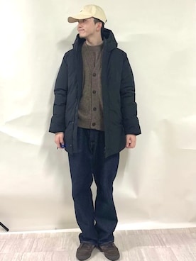 金澤さん(メンズ・178cm)の冬コーディネート