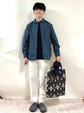 金澤さん（メンズ・178cm）の秋コーディネート
