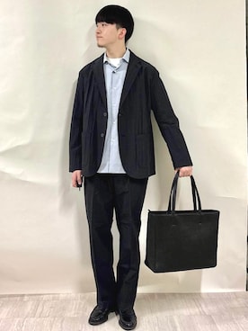 金澤さん（メンズ・178cm）の春コーディネート