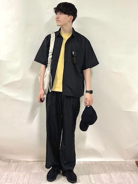 金澤さん（メンズ・178cm）の夏コーディネート