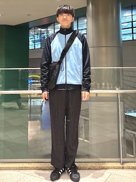 「アイテム（その他アウター）」を使った、金澤さん（メンズ・178cm）の夏コーディネート