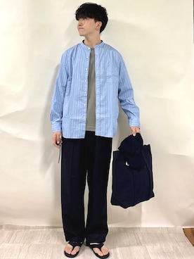 金澤さん(メンズ・178cm)の秋コーディネート