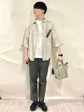 金澤さん（メンズ・178cm）の春コーディネート