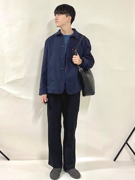 「グラミチ」｜金澤さん（メンズ・178cm）の秋コーディネート