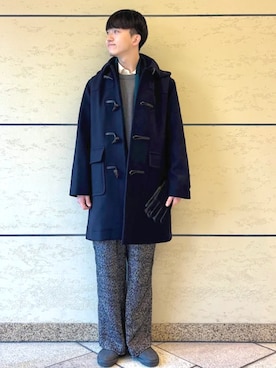 金澤さん（メンズ・178cm）の冬コーディネート