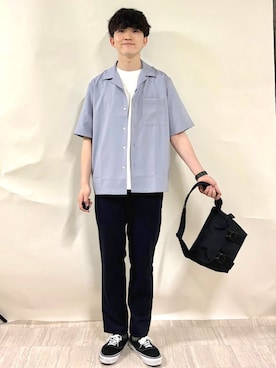 金澤さん（メンズ・178cm）の春コーディネート