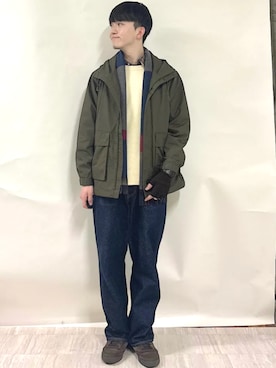 金澤さん（メンズ・178cm）の冬コーディネート