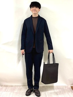 金澤さん(メンズ・178cm)の秋コーディネート