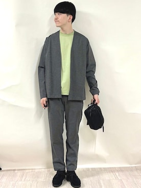 金澤さん（メンズ・178cm）の春コーディネート