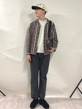 金澤さん（メンズ・178cm）の秋コーディネート