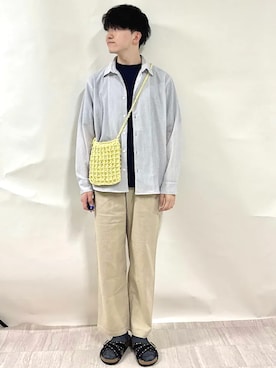 金澤さん(メンズ・178cm)の夏コーディネート