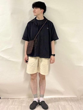 金澤さん(メンズ・178cm)の春コーディネート