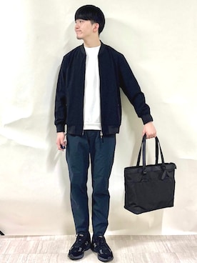 金澤さん(メンズ・178cm)の春コーディネート