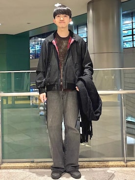 金澤さん（メンズ・178cm）の冬コーディネート