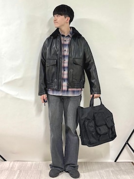 金澤さん（メンズ・178cm）の秋コーディネート