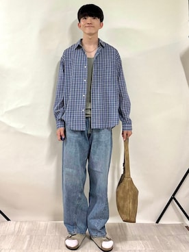 金澤さん（メンズ・178cm）の秋コーディネート