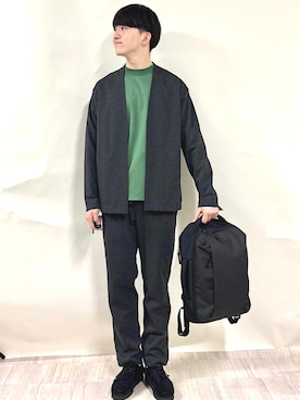 金澤さん（メンズ・178cm）の春コーディネート