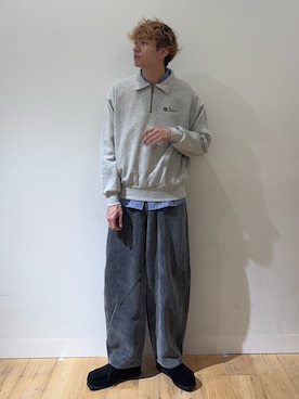 「アイテム（スウェット）」を使った、sopryota1104さん（メンズ・180cm・20代）の秋コーディネート