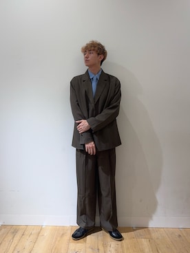 「アイテム（テーラードジャケット）」を使った、sopryota1104さん（メンズ・180cm）の夏コーディネート