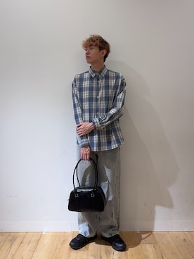 「アイテム（ボストンバッグ）」を使った、sopryota1104さん（メンズ・180cm・30代）の夏コーディネート