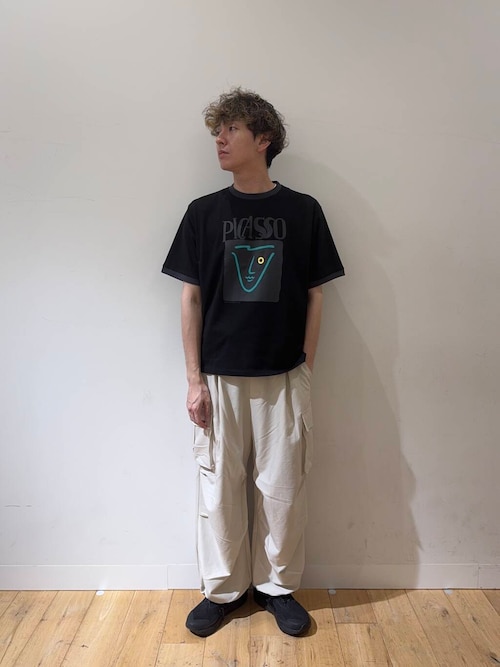 『ユニセックス』ワイドカーゴパンツ