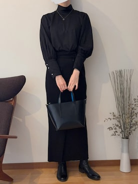 「UNITED TOKYO（ユナイテッドトウキョウ）のアイテム」を使った、Ninaさん（レディース・167cm）の秋コーディネート