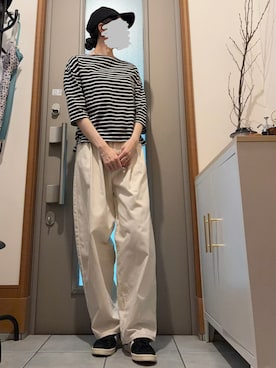 「ORCIVAL（オーシバル）のアイテム」を使った、Ninaさん（レディース・167cm）の秋コーディネート