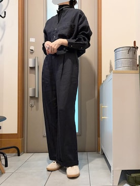 「TICCA(ティッカ)のアイテム」を使った、Ninaさん(レディース・167cm)の秋コーディネート