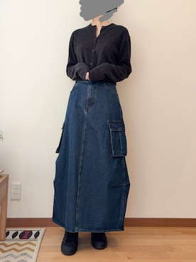 「Ameri（アメリ）のアイテム」を使った、Ninaさん（レディース・167cm）の春コーディネート