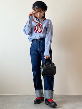 konitanikoさん（レディース・158cm）の秋コーディネート