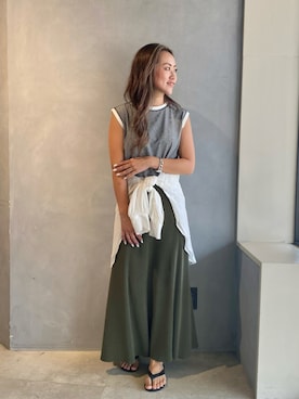 「BCSTOCK」｜maosuuさん（レディース・160cm）の夏コーディネート