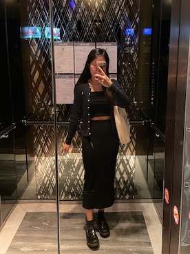 「PULL&BEAR（プルアンドベア）のアイテム（ワンピース/ドレス）」を使った、kaheiiさん（レディース・165cm）の夏コーディネート