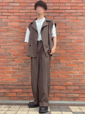 「epnok」｜「アイテム（アクセサリー）」を使った、saikaさん（メンズ・167cm）の夏コーディネート