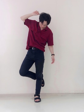 Yo-heyさん（メンズ・165cm）の夏コーディネート