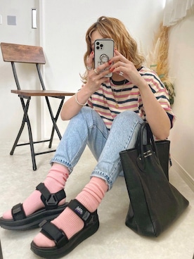 「Java（ジャバ）のアイテム」を使った、nonさん（レディース・163cm）の春コーディネート