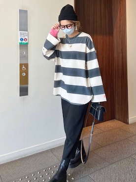 「Java（ジャバ）のアイテム」を使った、nonさん（レディース・163cm）の秋コーディネート