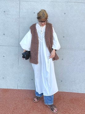 nonさん（レディース・163cm）の夏コーディネート