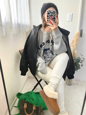 「Java（ジャバ）のアイテム」を使った、nonさん（レディース・163cm）の秋コーディネート