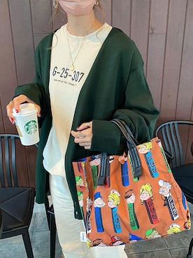「イアパピヨネ」｜「アイテム（パンツ）」を使った、nonさん（レディース・163cm）の秋コーディネート