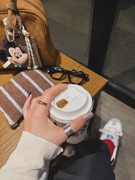 「Ops.（オプス）のアイテム」を使った、nonさん（レディース・164cm）の秋コーディネート