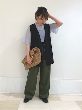 「ELENCARE DUE」｜モモPさん（レディース・155cm）の春コーディネート