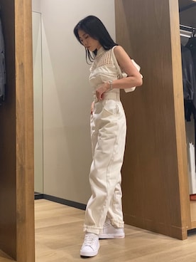 ARMANI EXCHANGEのつなぎ/オールインワンを使った人気ファッション
