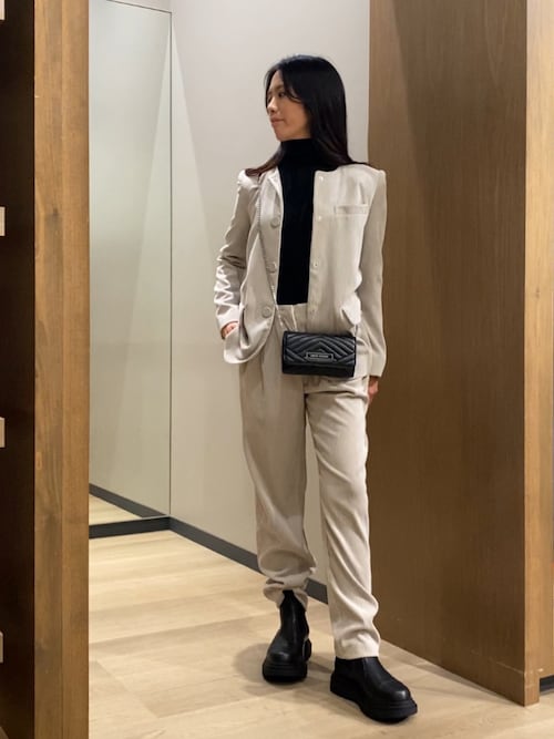 ARMANI EXCHANGE ジャケット ノーカラージャケット 「A|X アルマーニ