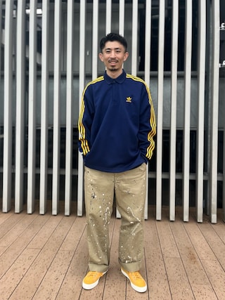 ADIDAS アディダスオリジナルス 長袖ポロシャツ 未使用 IM4457 セール】プレミアム長袖ポロシャツ / アディダスオリジナルス