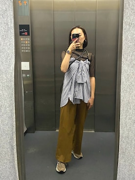 「united arrows」｜「アイテム（腕時計）」を使った、エイミー]]amy さん（レディース・166cm）の夏コーディネート