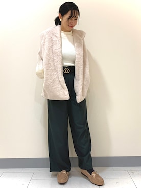 HIMIKO　大和 香林坊店さん（レディース・162cm）の秋コーディネート