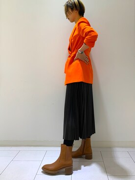 HIMIKO　大和 香林坊店さん（レディース・162cm）の秋コーディネート