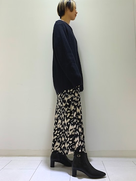 HIMIKO　大和 香林坊店さん（レディース・162cm）の秋コーディネート