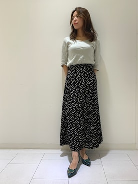 HIMIKO　大和 香林坊店さん（レディース・162cm）の秋コーディネート